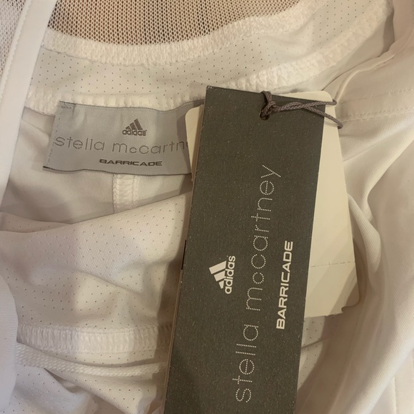 Stella McCarthy Barricade 3/4 sleeve mesh white tennis top NWT - Picture 5 of 8